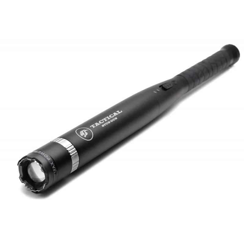 17.25" Aluminum Bat Stun Gun With FlashLight For Self Defense - Tophatter's Army Products & Self Defense Collectible Weapons - Tophatter Daily Deals